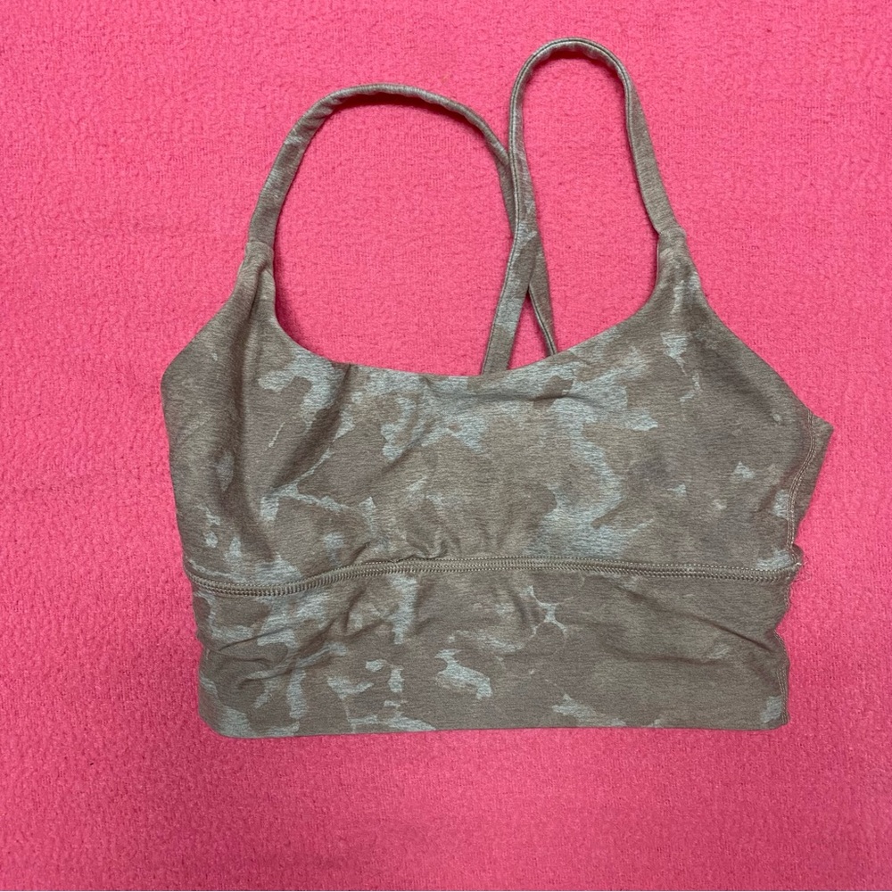 Vuori brown camo sports bra